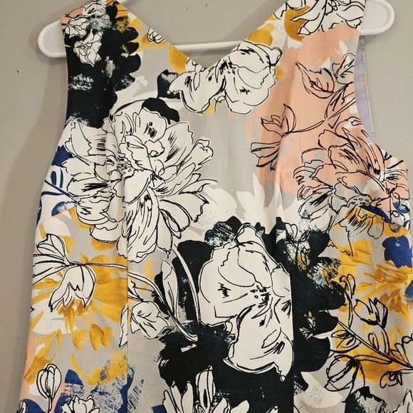 David Meister Sleeveless Floral Sheath Dress. Size 10. Never worn! - Picture 3 of 6